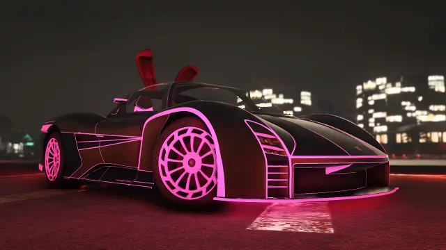 Pfister Xtreme SFI Neon Car for FiveM | 6 Seater