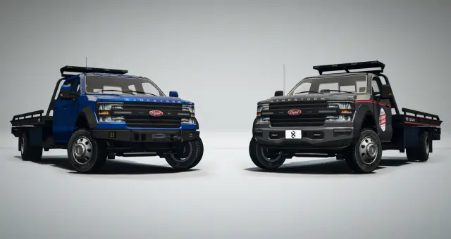 Vapid Sandstorm Rollback Tow Trucks | Animated Bed FiveM | Tebex