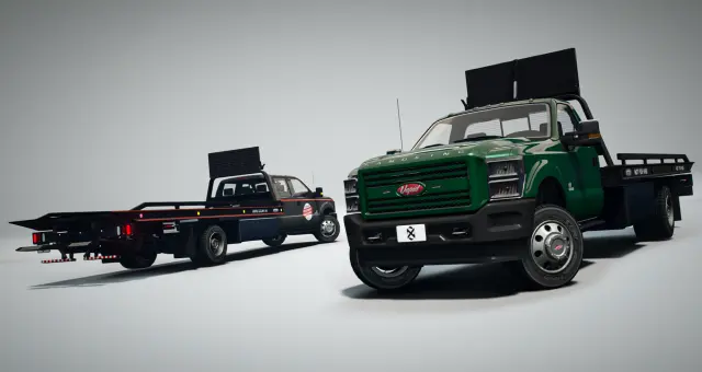 Vapid Sandking D155 | FiveM Rollback Tow Truck | 2 Models