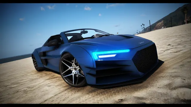 Obey 10R Targa CTX | Widebody Targa Top | Lore Friendly FiveM | Tebex