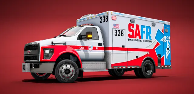 Vapid Yankee Ambulance | Non-ELS 8-Seater | Lore Friendly FiveM