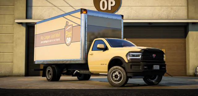 Bravado Bison 55XD | FiveM Box Truck Mod | 3 Cargo Slots | Tebex