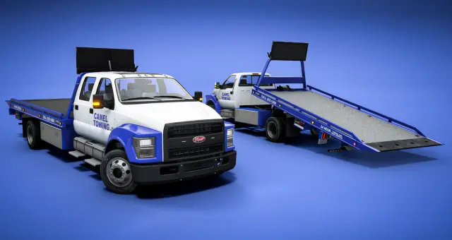 Vapid Yankee C130 Rollback Tow Truck Pack | Animated Bed FiveM