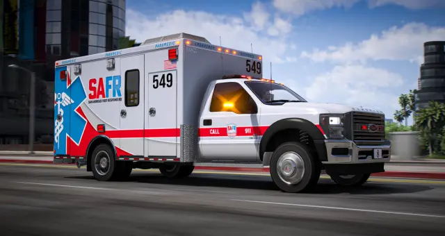 Vapid Sandking Ambulance | Non-ELS 7 Seater | Lore Friendly FiveM
