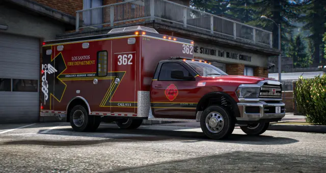FiveM Lore Friendly Ambulance | Bravado Bison | Non-ELS EMS | Tebex