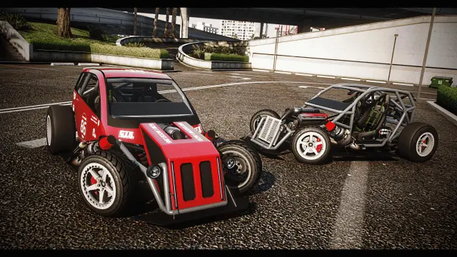 Benefactor Panto Drag | Micro Drag Racer for FiveM