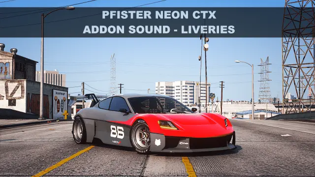 Pfister Neon CTX | Electric Sports Car for FiveM