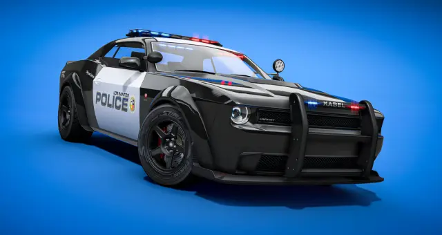 ONX Bravado Gauntlet Hellfire | Non-ELS Police Vehicle | FiveM | Tebex