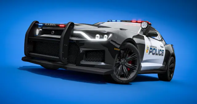 Declasse Vigero ZX | Non-ELS FiveM Police Car | 200+ Parts | Tebex