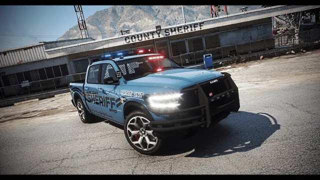 Bravado Bison XL LEO | Law Enforcement Pickup Truck for FiveM