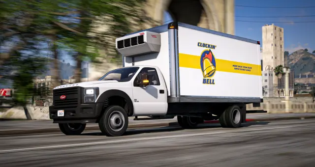 Vapid Sandking D155 | FiveM Delivery Truck Mod | 3 Cargo Slots | Tebex