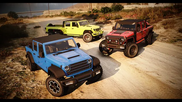 Canis Warrior Pack: Pickup and 6x6 Hellfire for FiveM