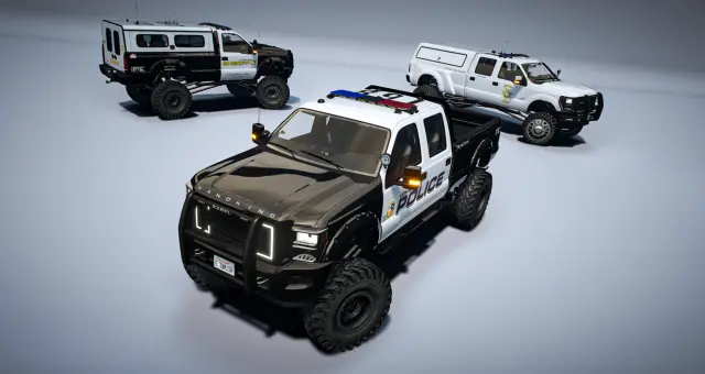 Vapid Sandking D155 Police Pack | Lore-Friendly Non-ELS | FiveM | Tebex