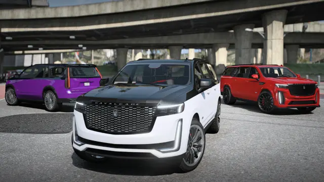 Albany Cavalcade V-STR FiveM SUV | 6 Seater, Glow Trim