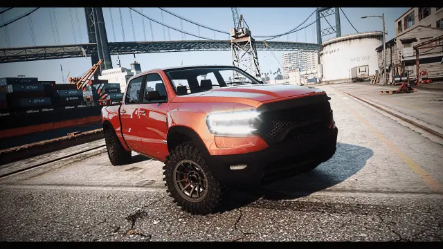 Bravado Bison Hellfire XL | High-Performance Truck for FiveM