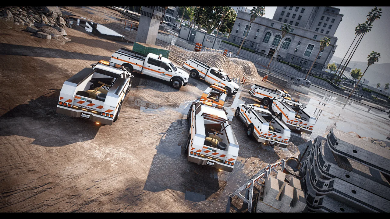 Workmanship Pack 2 | Essential Service Vehicles for FiveM