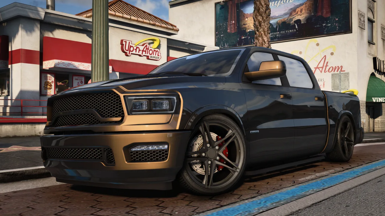 Bravado Bison 1500 | 6 Seater Scratch Made Truck | FiveM | Tebex