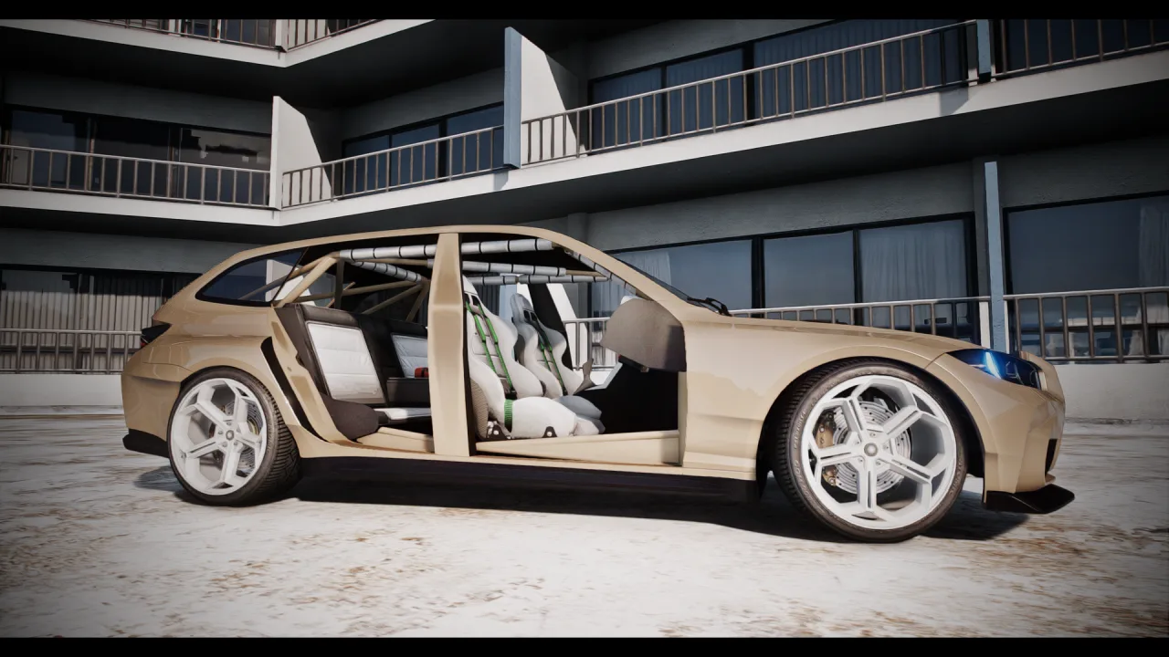 Ubermacht Sentinel GTW RAMPAGE Widebody | Addon Sound | 70 Tuning Parts | Vanilla Edit | Tebex