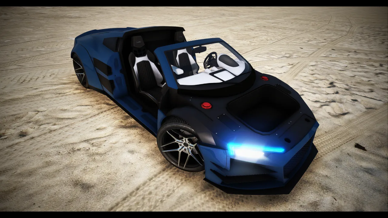Obey 10R Targa CTX | Widebody Targa Top | Lore Friendly FiveM | Tebex