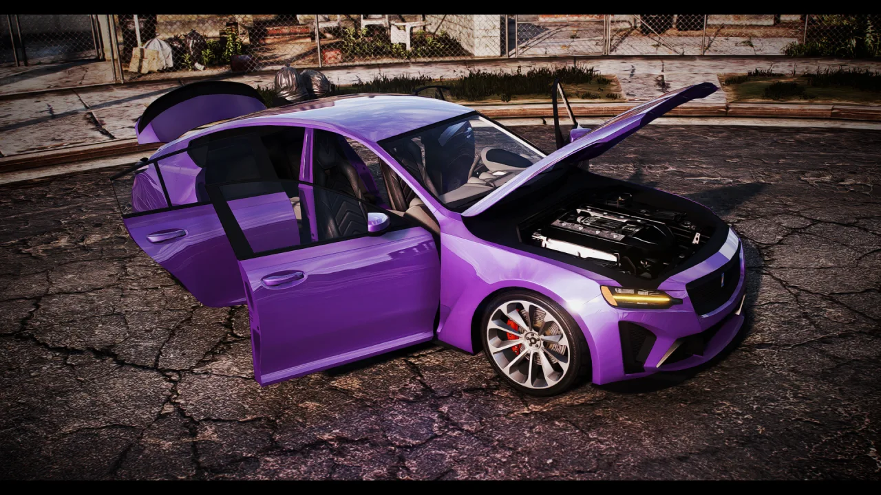 Albany Nightclaw GT Pack | Addon Sound | 15 Tuning Parts | Livery Map | Scratch Made | Tebex