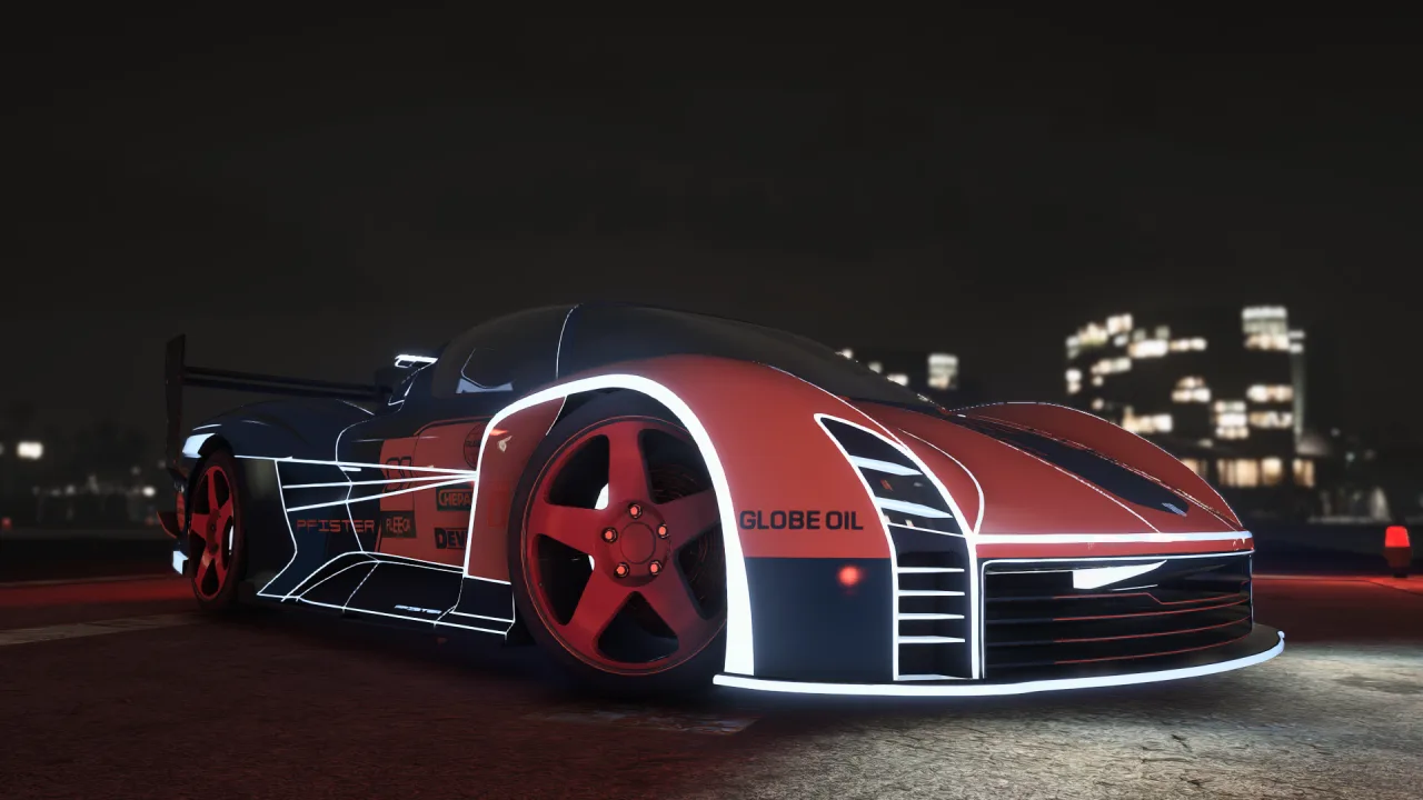 Pfister Xtreme SFI Neon Car for FiveM | 6 Seater