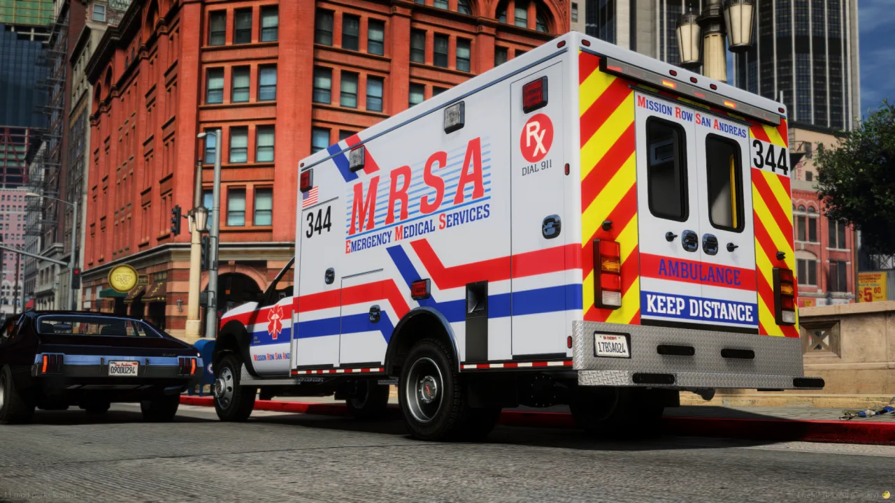 Vapid Sandking Ambulance | Non-ELS 7 Seater | Lore Friendly FiveM | Tebex