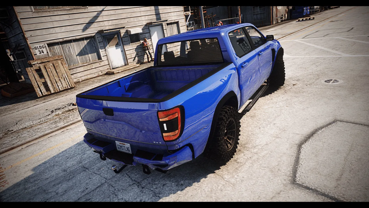 Bravado Bison Hellfire XL | High-Performance Truck for FiveM