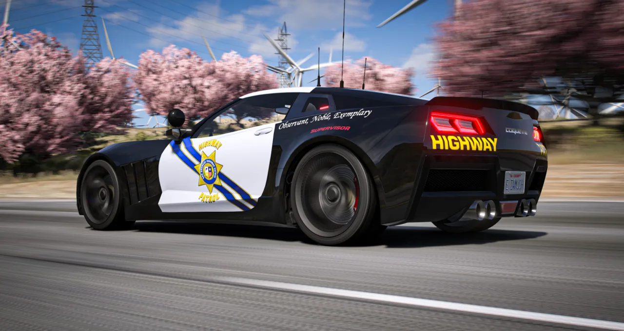 Coquette D9 Pursuit Interceptor | Non-ELS FiveM
