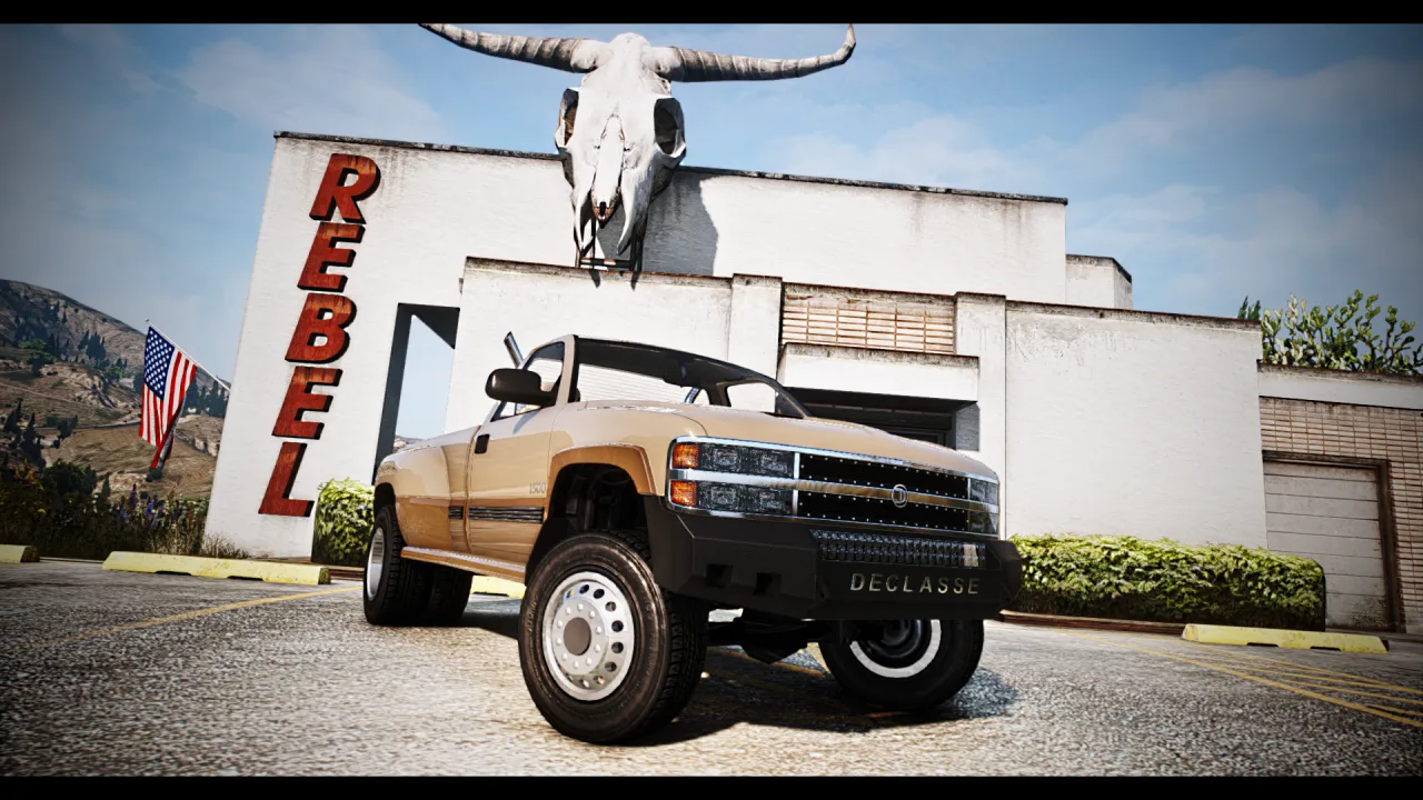 Declasse Yosemite 1500 Singlecab Pack | Addon Sound | 304 Tuning Parts | Liveries | Vanilla Edit | Tebex
