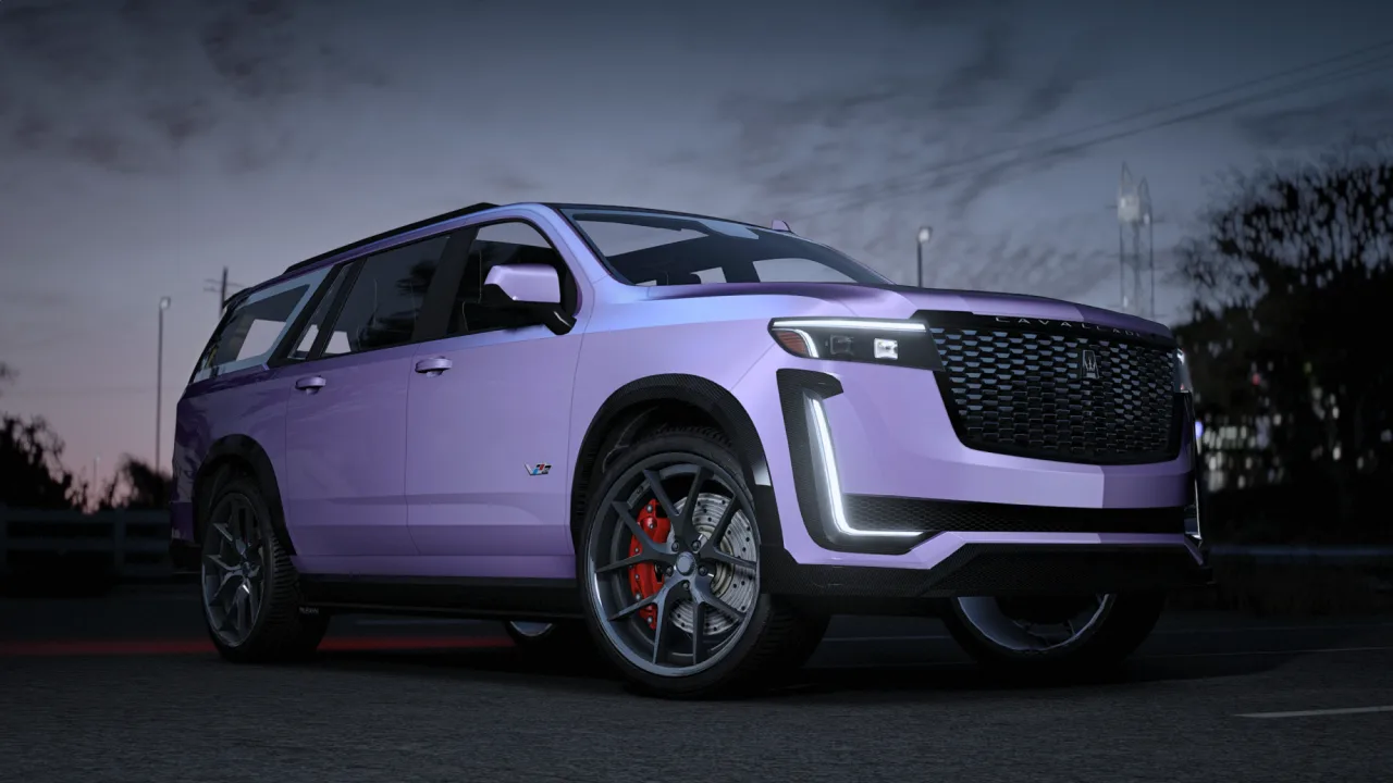 Albany Cavalcade V-STR FiveM SUV | 6 Seater, Glow Trim