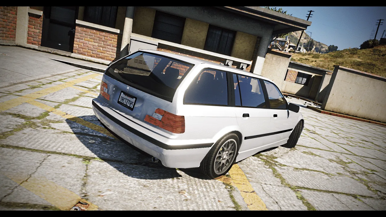 Ubermacht Sentinel Retro Wagon | Classic Estate Car for FiveM