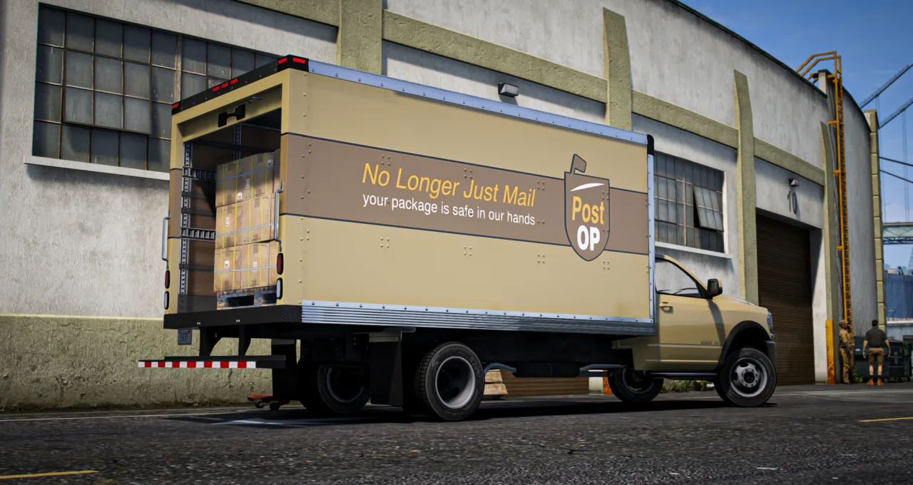Bravado Bison 55XD | FiveM Box Truck Mod | 3 Cargo Slots | Tebex