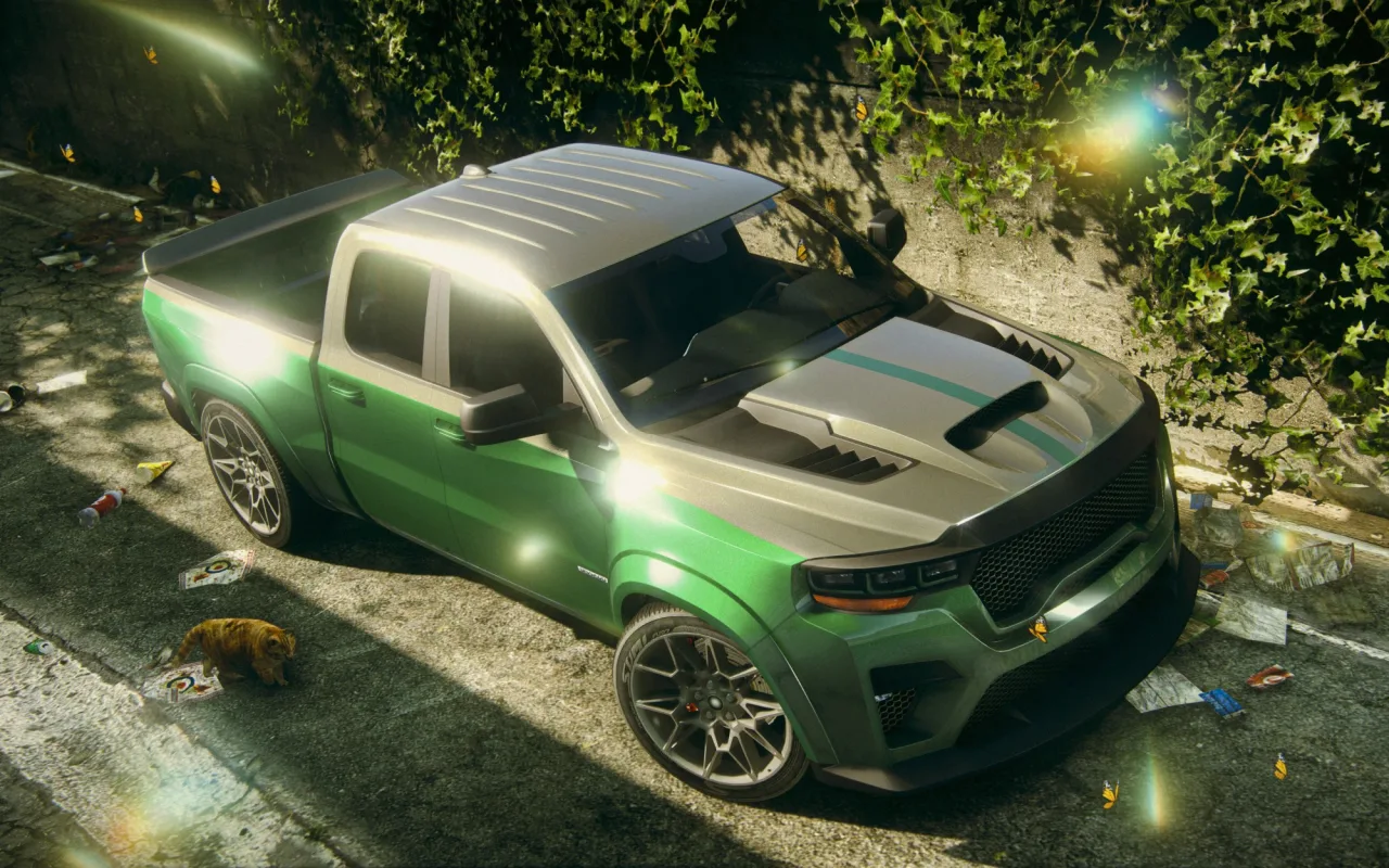 Bravado Bison 1500 Hellhornet FiveM Truck | 6 Seater