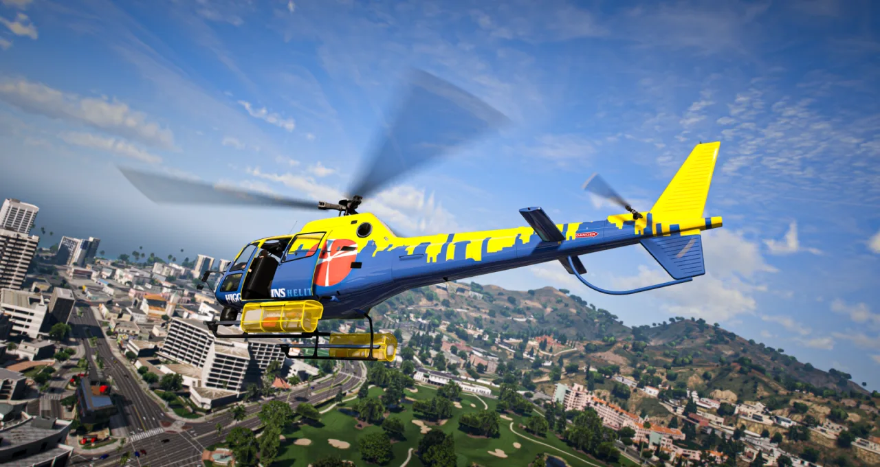 ONX Maverick BH700 | Lore Friendly Helicopter Remaster | FiveM | Tebex