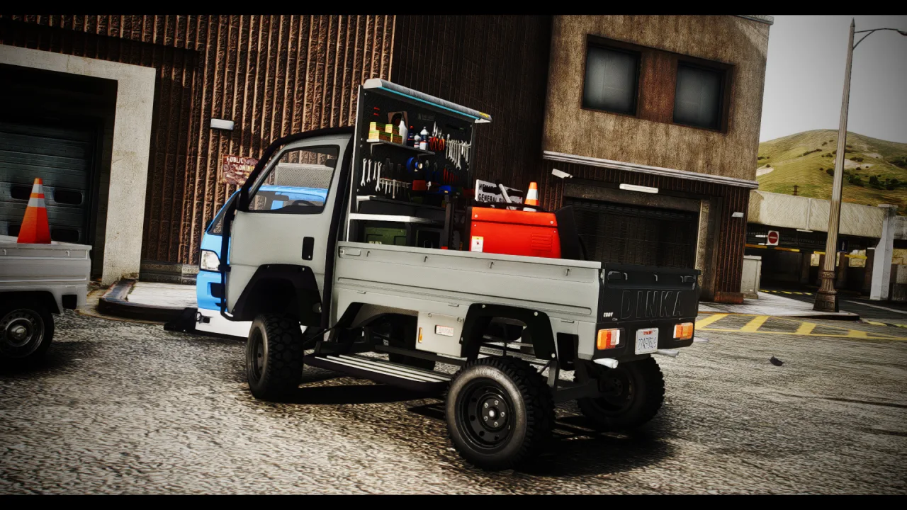 Dinka Cody Mechanic Truck | 39 Tuning Parts | Lore Friendly FiveM | Tebex