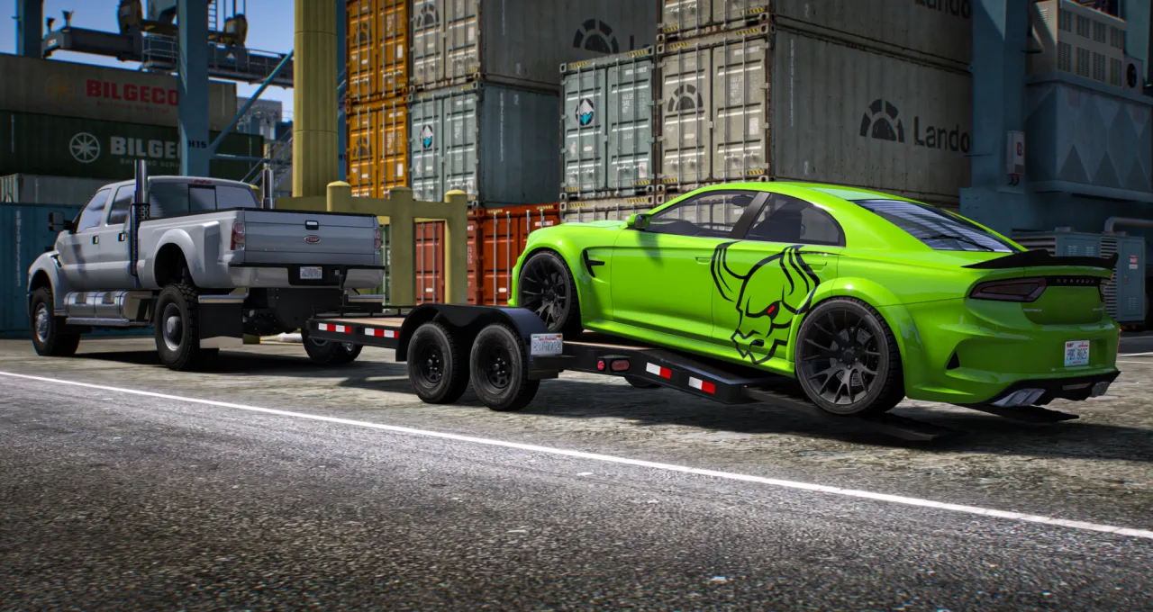 ONX Brute Car Trailers | Lore Friendly Hauler 2-Pack | FiveM | Tebex