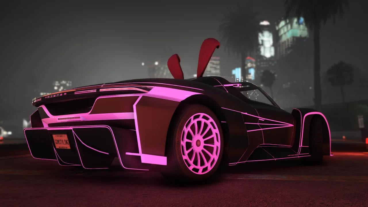 Pfister Xtreme SFI Neon Car for FiveM | 6 Seater