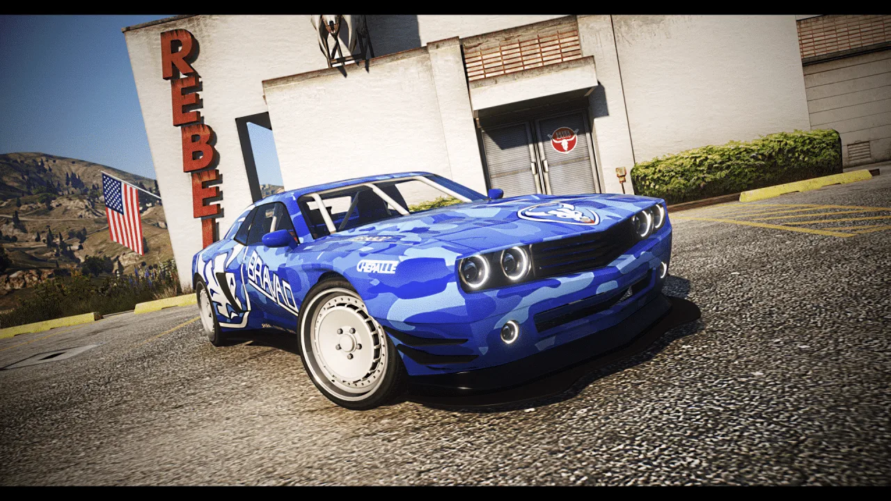 Bravado Gauntlet FDR | Formula Drift Muscle Car for FiveM