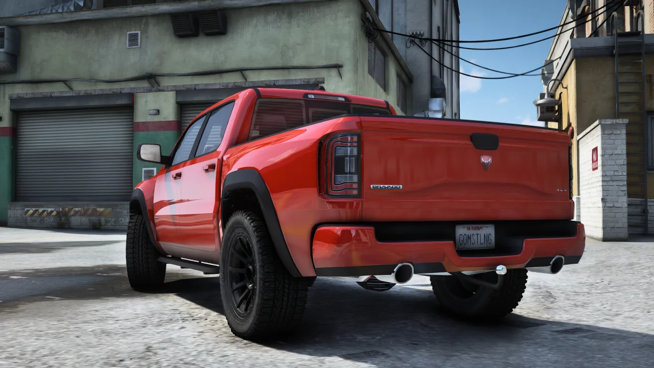 Bravado Bison Hellfire | Scratch Made 6 Seater | FiveM Truck | Tebex