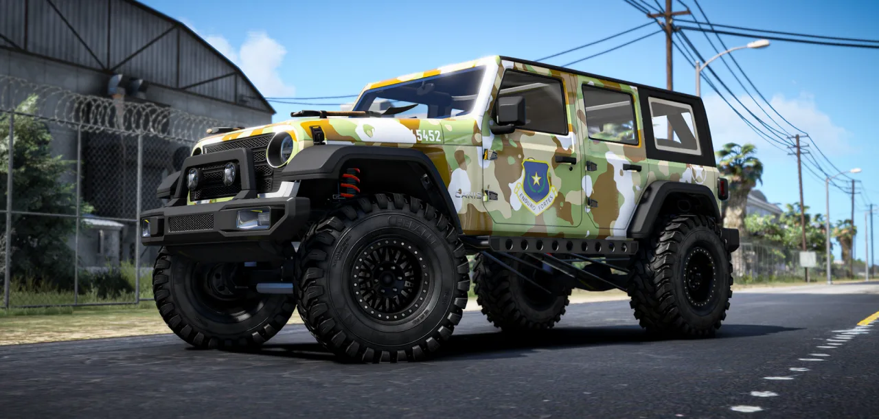 Canis Terminus Overland | Lore Friendly SUV | 79 Mod Parts FiveM | Tebex