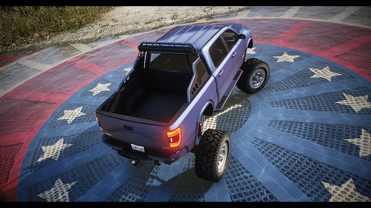 Bravado Bison XL DRT | Off-Road Pickup Truck for FiveM