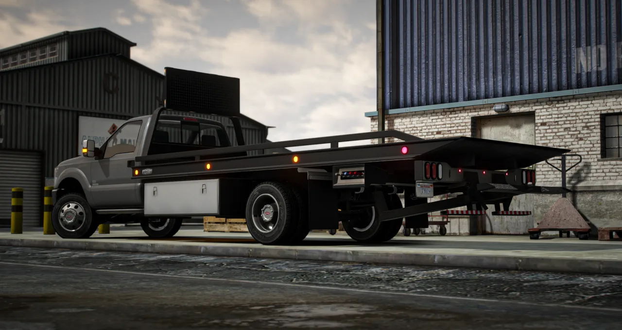 Vapid Sandking D155 | FiveM Rollback Tow Truck | 2 Models | Tebex