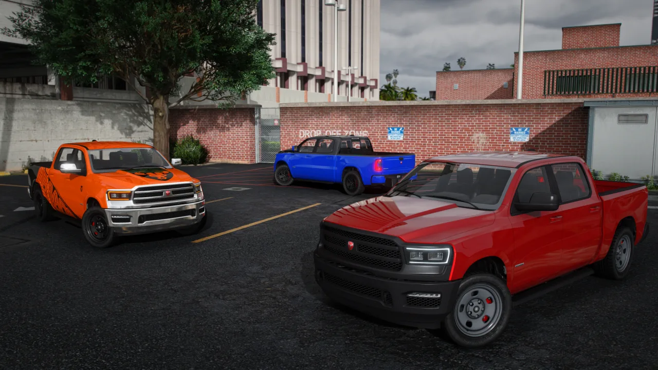 Bravado Bison 1500 | 6 Seater Scratch Made Truck | FiveM | Tebex