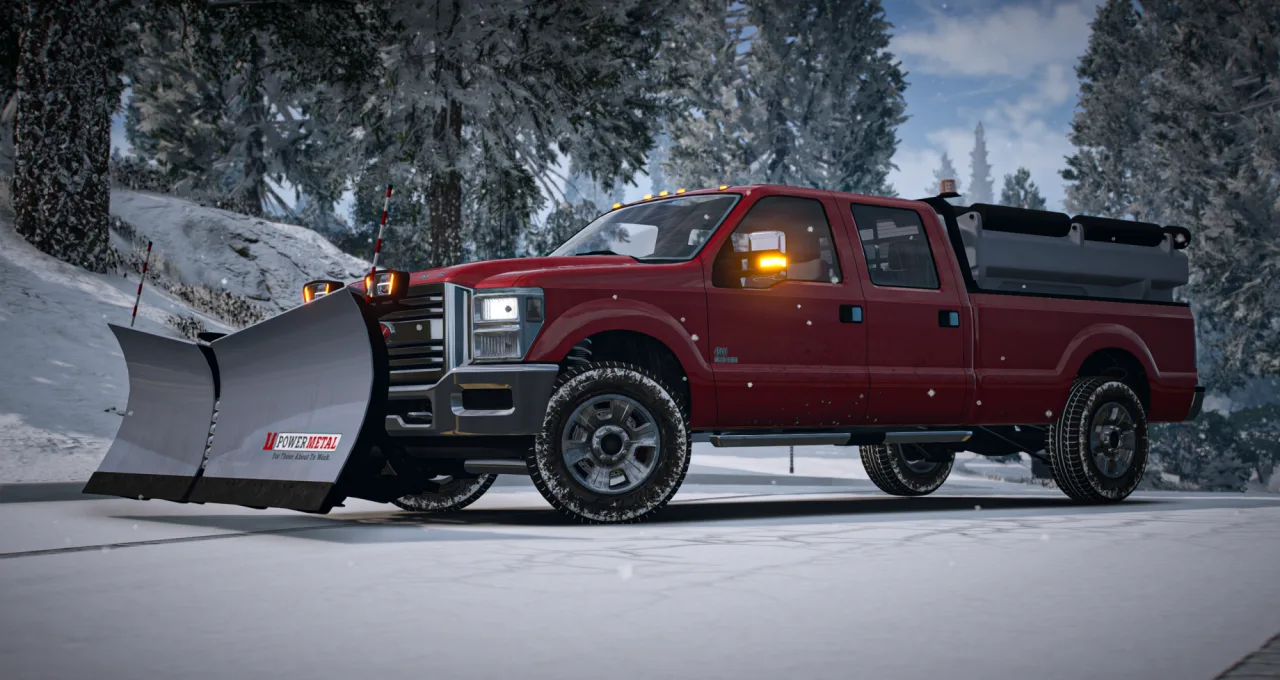 Vapid Sandking Snow Plow Pack | 3 Models | Lore Friendly FiveM | Tebex