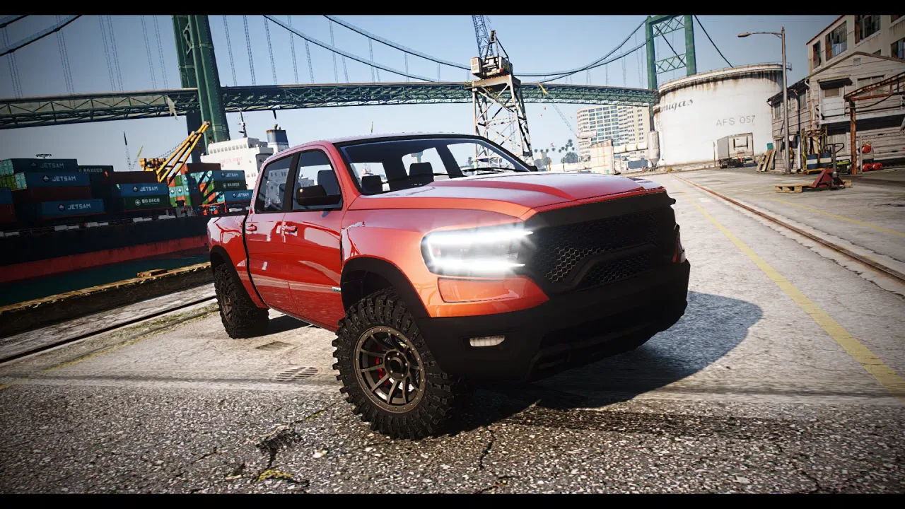 Bravado Bison Hellfire XL | High-Performance Truck for FiveM
