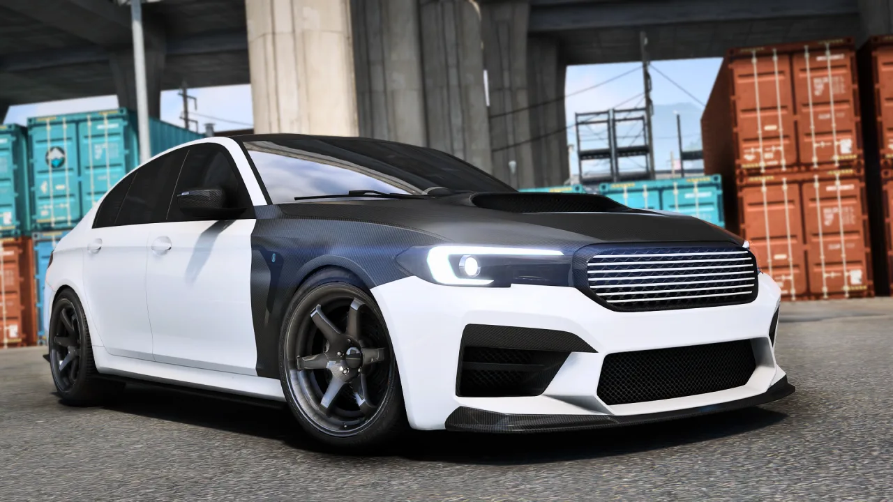 Ubermacht Seraph FiveM Car | 6 Seater, Addon Sound