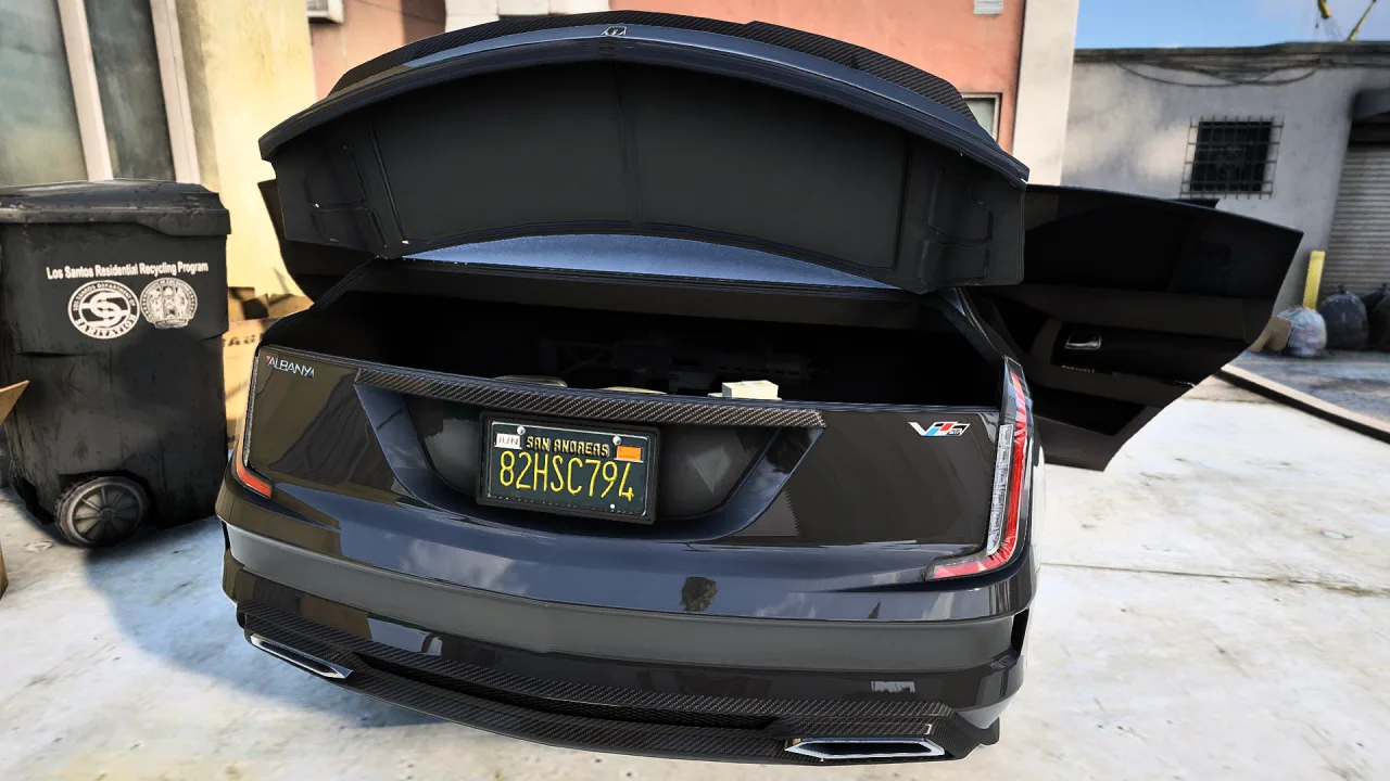 Albany Merula Gang Spec | 6 Seater & Trunk Props | FiveM | Tebex