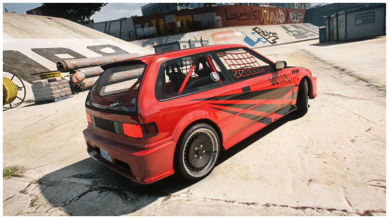 Dinka Blista Hatchback | Addon Sound | 215 Tuning Parts | Liveries | Scratch Made | Tebex