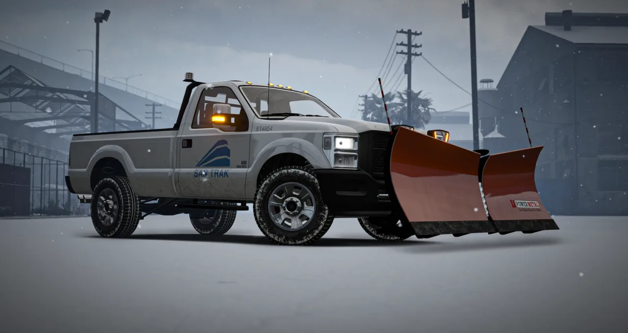 Vapid Sandking Snow Plow Pack | 3 Models | Lore Friendly FiveM | Tebex