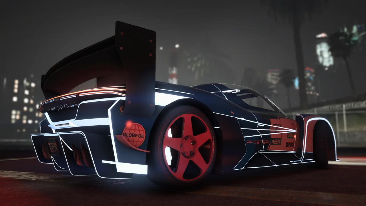 Pfister Xtreme SFI Neon Car for FiveM | 6 Seater